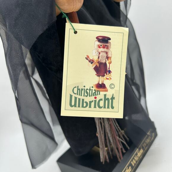 Christian Ulbricht Wicked Witch Nutcracker Ltd Ed 853/5000 German Halloween Oz - Picture 9 of 14